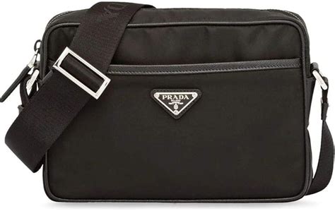 sacoche prada homme noir|Sacoches Prada pour homme .